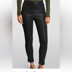 Frame Denim Black High-Waisted Pants